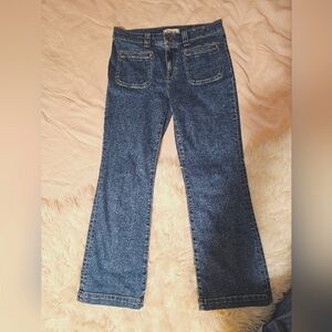 Madewell Kickout Crop